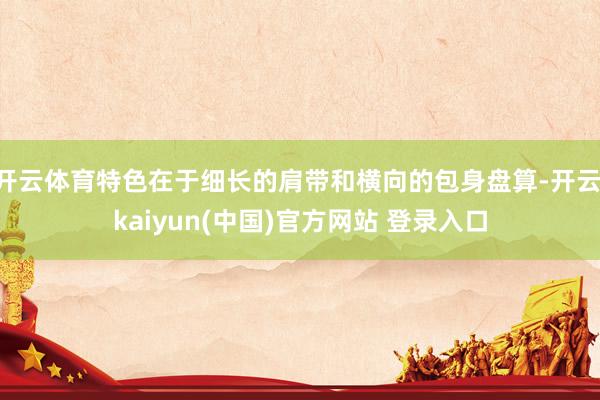 开云体育特色在于细长的肩带和横向的包身盘算-开云·kaiyun(中国)官方网站 登录入口